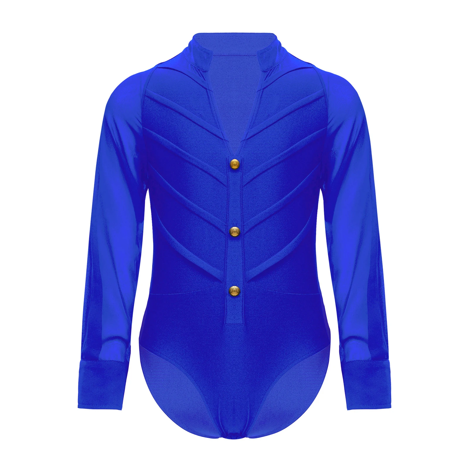 

Kids Boys Latin Modern Dance Leotard Costume Professional Ballroom Salsa Tango Rumba Samba Dance Performance Bodysuit Jumpsuit