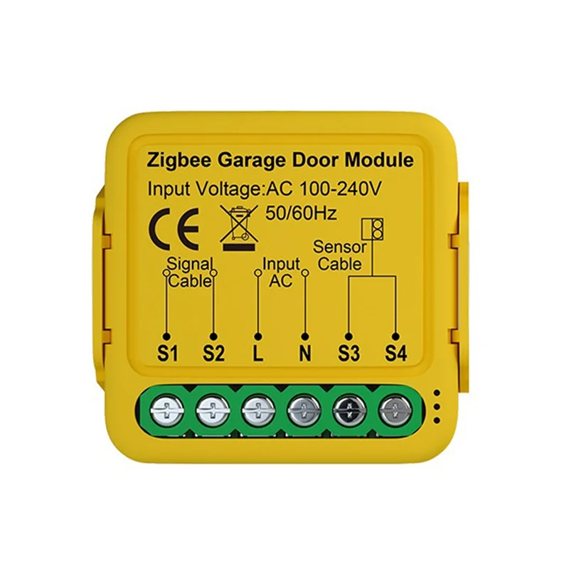 

Контроллер открывания гаражных ворот Tuya Zigbee, модуль умного переключателя, голосовой пульт дистанционного управления для Alexa Google Home-Y41A