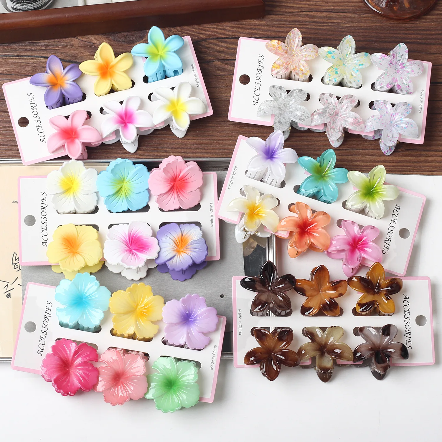 6Pcs Gradient Hair …