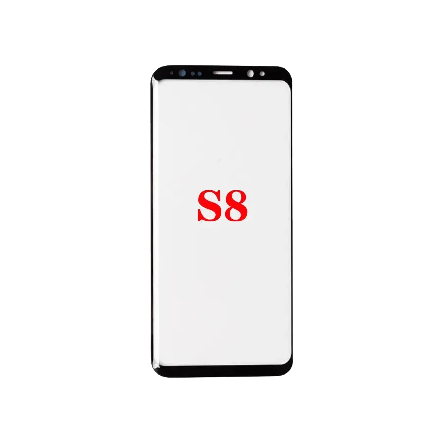 With OCA Touch Screen LCD Front Outer Glass Lens For Samsung Galaxy S8 S9 Plus S10 S10+ Note 8 9 10 Replace Parts