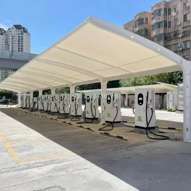 Customized Charging Station Electric Car Charger Solar Power Station New Energy Floor-mounted EV DC Fast Charging Station Pile