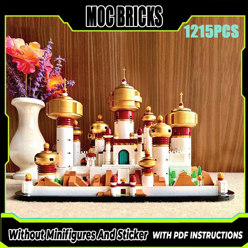 

Exquisite new product MOC building block model divine lamp Agraba mini palace technology modular children's toy DIY assembly set