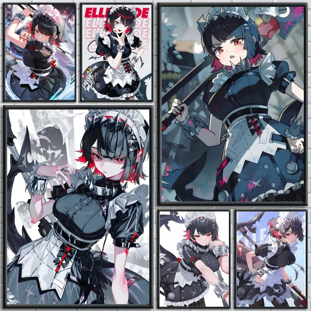 

Ellen Joe Zzz-Zenless Zone Zero Poster Trendy And Easy-to-Apply Wall Art Stickers For Home Decor And Dorm Room Walls