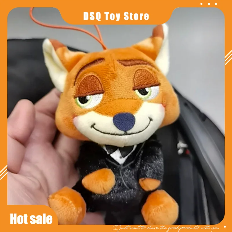 

Оригинальная плюшевая игрушка Disney Zootopia 2: Джуди, Боберт, Ник Фокс — лимитированная серия, подвеска с подвижной головой, в стиле «Киллер-хэнд»