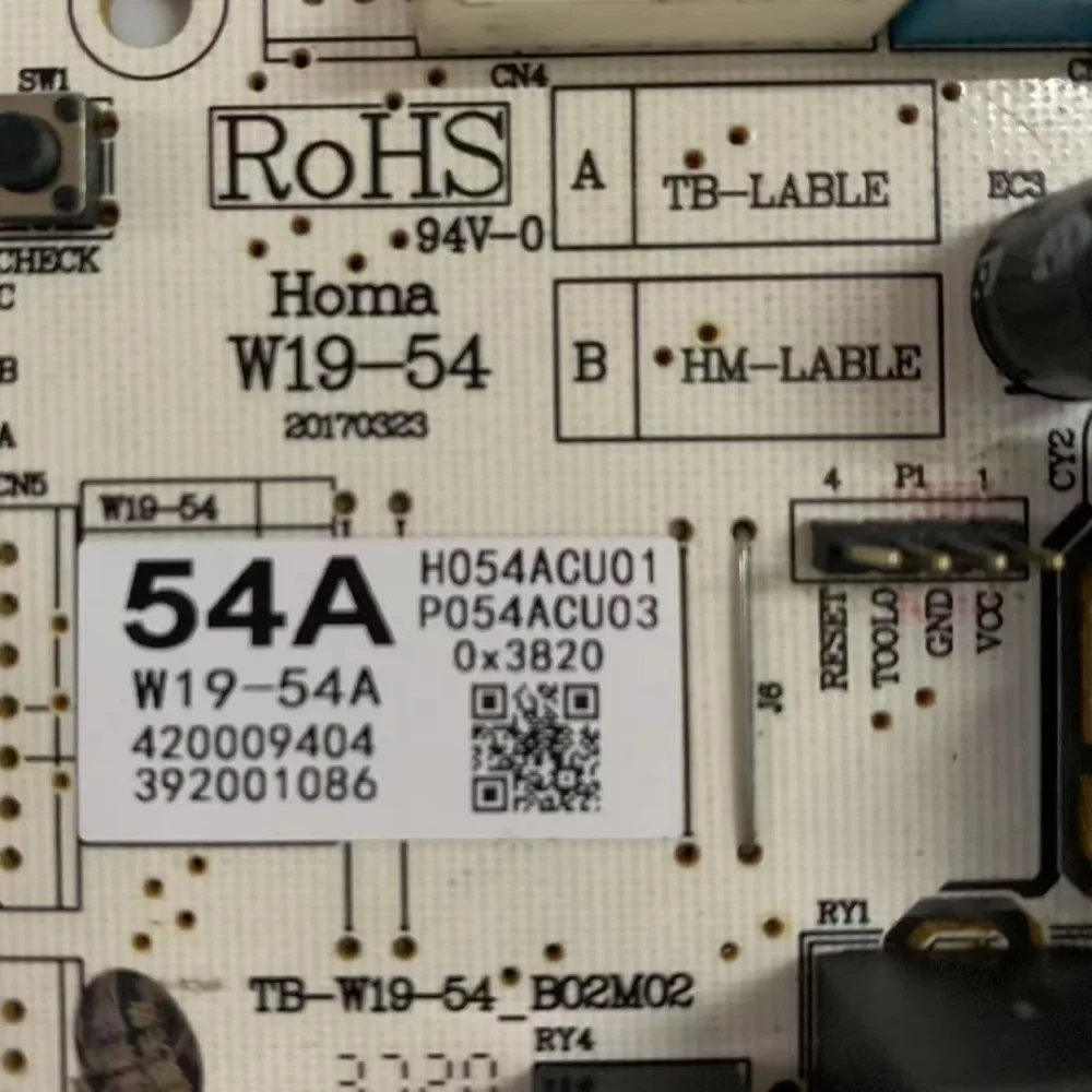 Control Board For Homa Refrigerator W19-54A  Circuit PCB Fridge Motherboard Freezer Parts