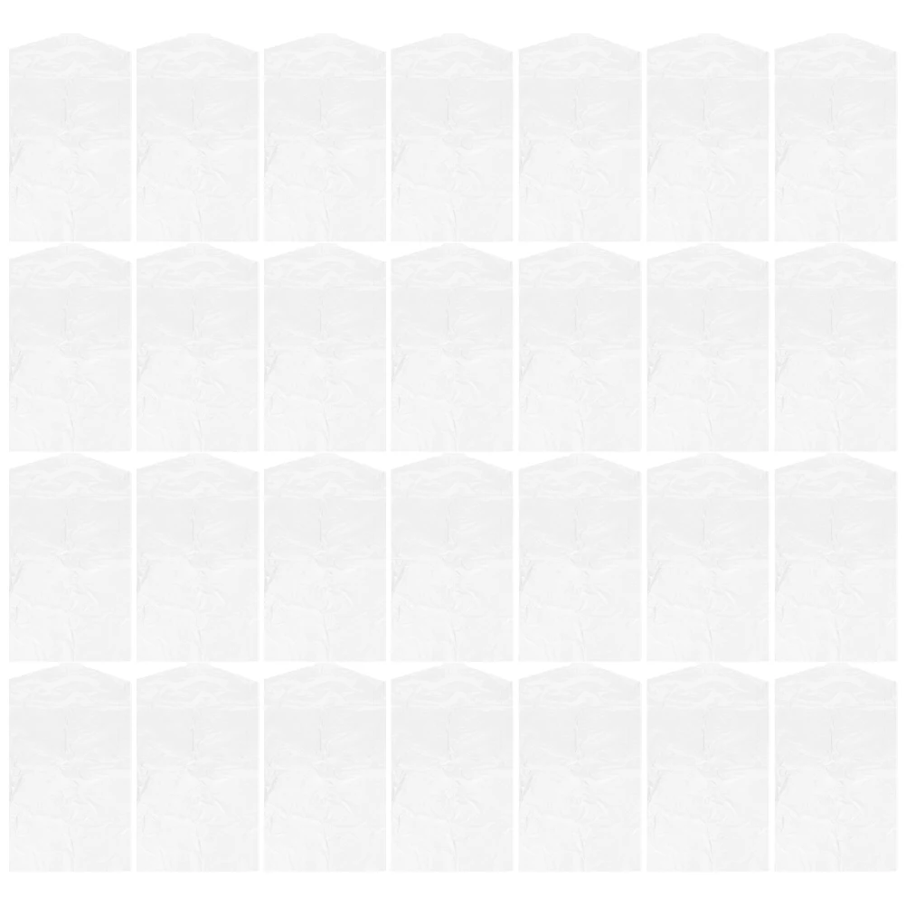 

40 Pcs Dust Jacket Clothes Cover Clear Clothing Translucent Garment Bags for Coats Hanging Travel