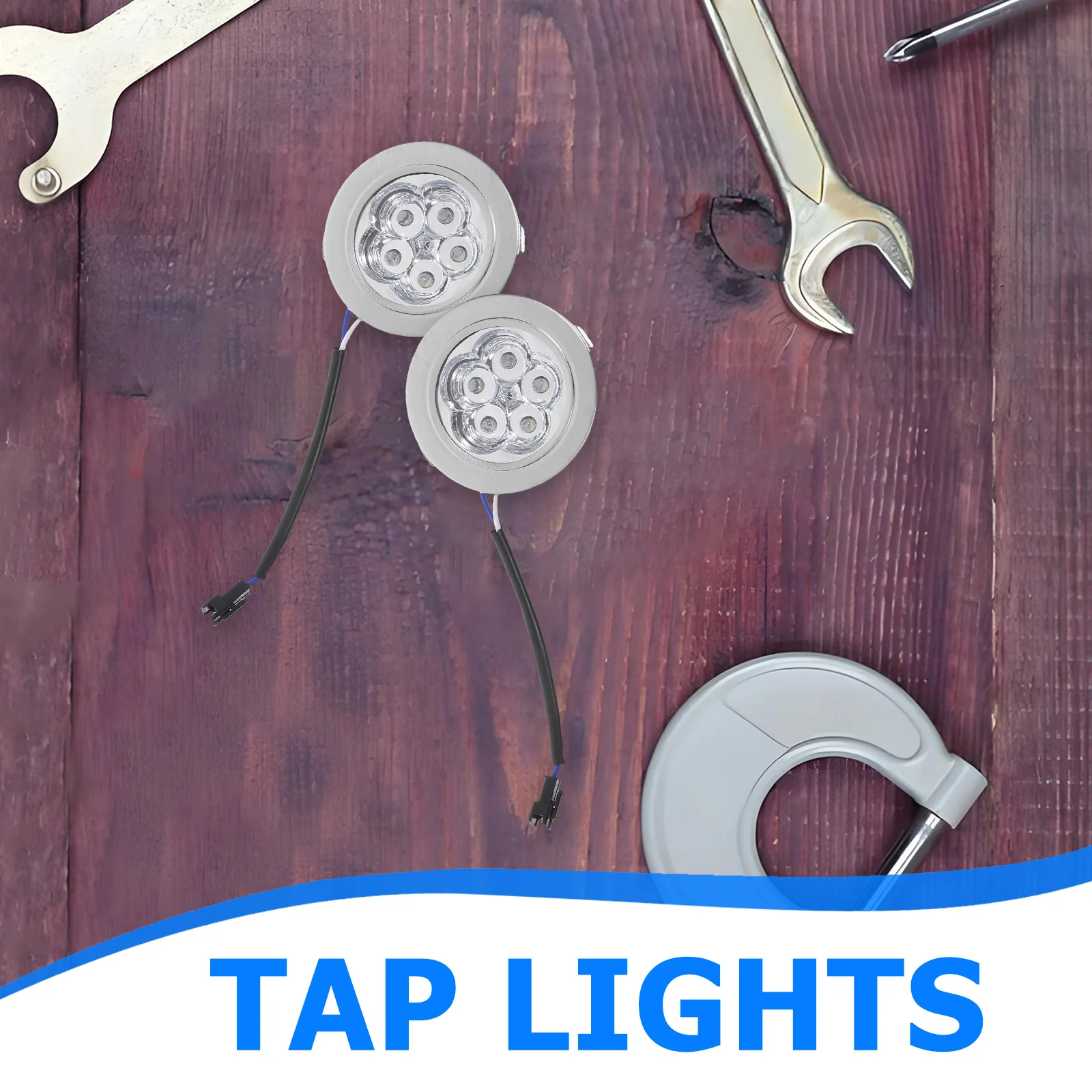 2 قطعة Led مجموعة ضوء لمبة استبدال المطبخ طباخ راحة الإضاءة سطوع عالية دائم الحديد Abs عمر طويل الحد الأدنى #3