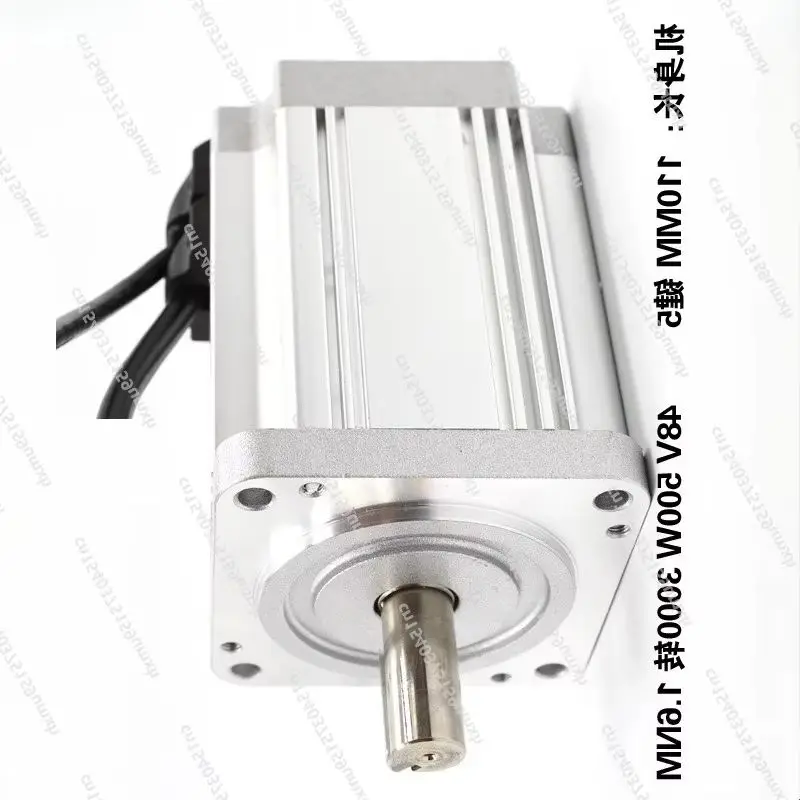 48V 500W Brushless DC Motor 3000rpm High-speed Brushless Motor 80BL110S50-430 Body Length: 110MM