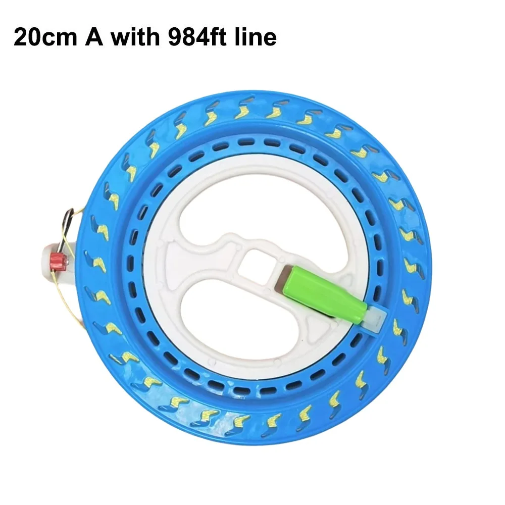 Grip with 1312Feet Line Kite Reel Come with Lock 16/18/20cm String Spool Twisted String Line Handle Tool Kite Line Winder