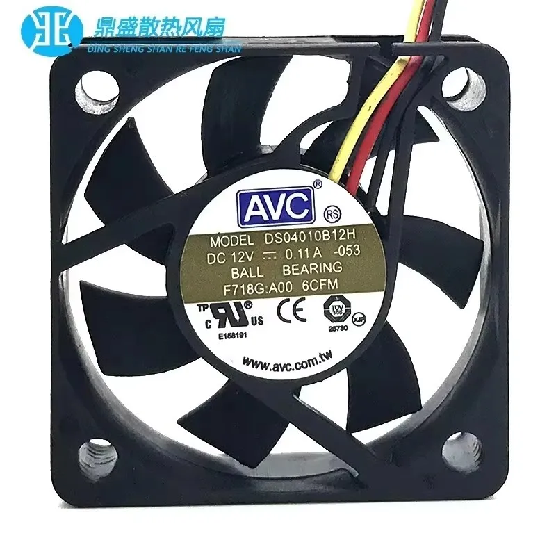 

Authentic 40 * 40 * 10MM 4CM 12V 0.11A DS04010B12H CPU chassis power supply Cooling fan