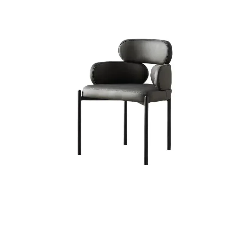 Dining Chair Home Nordic Light Luxury Modern Simple Italian Minimalist High-level Designer New Negotiating Chair Hot New