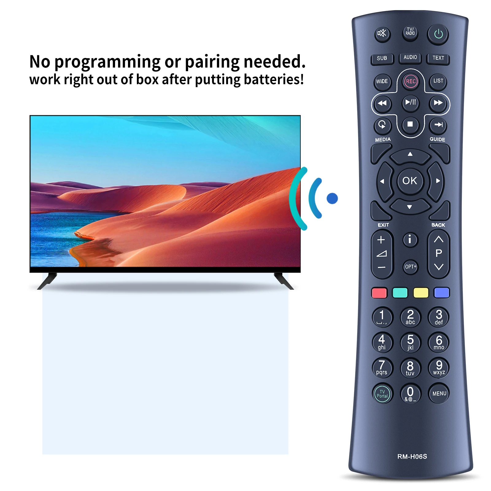 For Humax RM-H06S PVR Remote For HDR-1800T Freeview+ HD Recorder