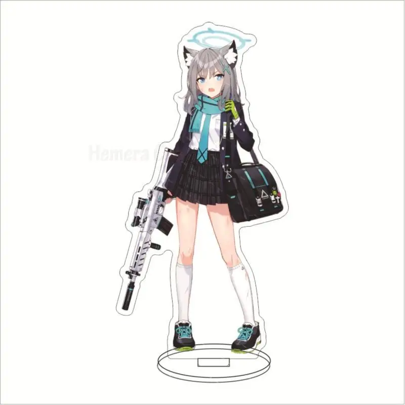 Anime Game Blue Archive Sunaōkami Shiroko Cosplay Costume Wig Halo Shoes JK Uniform Woman Men Kawaii Halloween Suit 