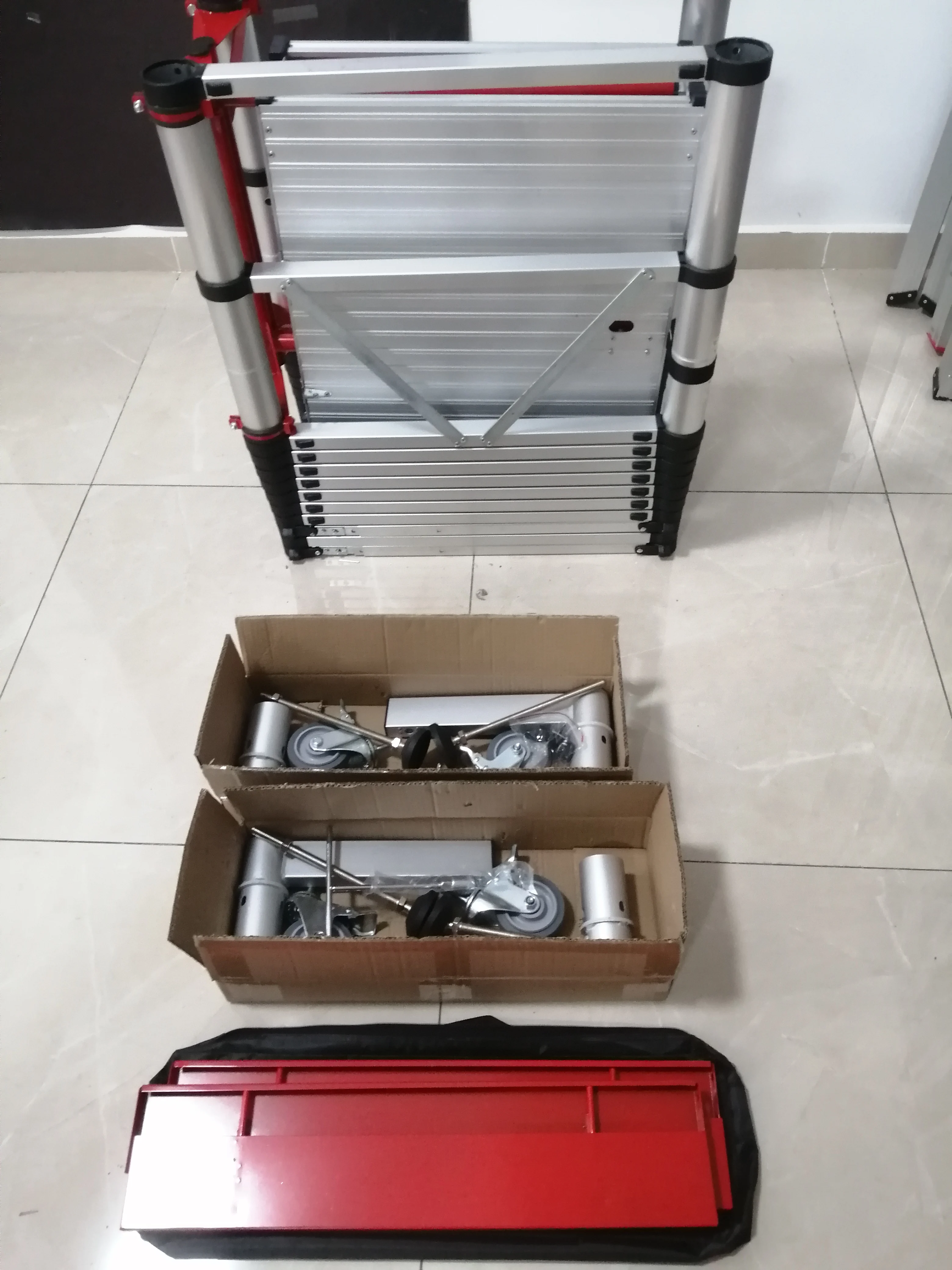 Cheapest Mobile Colorful Baker Scaffold Tower Used For Building Project For Sale