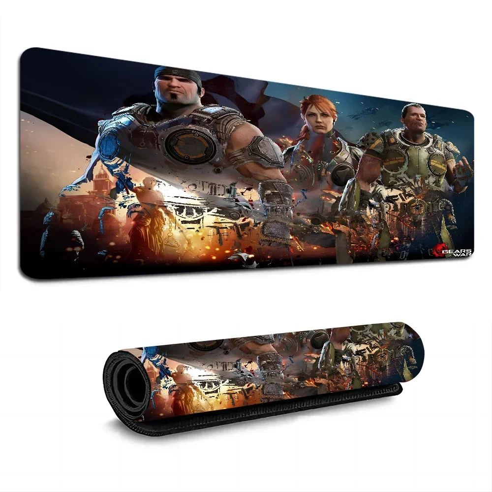 G-Gears Of War Cute Natural Rubber Gaming mousepad Desk Mat Size for Game Keyboard Pad for Gamer