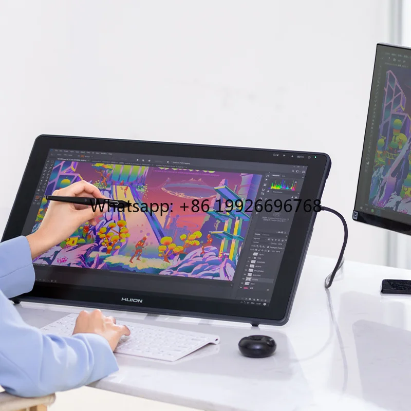22 Plus 21.5inch 140% SRGB Professional Drawing  Graphic Tablet with Screen for Artist Designer