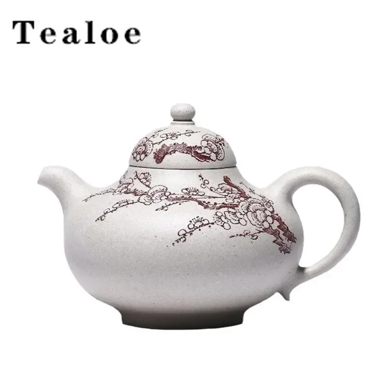 

230ml Authentic Yixing Purple Clay Teapot High-end Handmade Plum Blossom Tea Pot Tea Infuser Kettle Chinese Zisha Tea Set