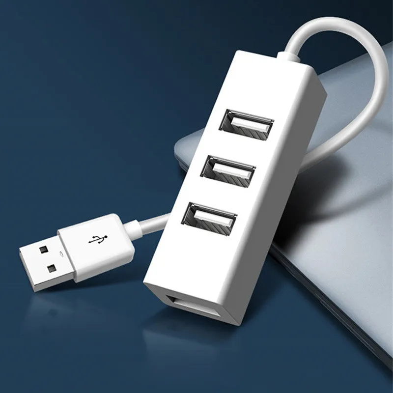 Multi USB 2.0 Hub USB Splitter Netzteil 4-Port All In One High Speed Hub für PC Windows Computer Zubehör – Detail 5