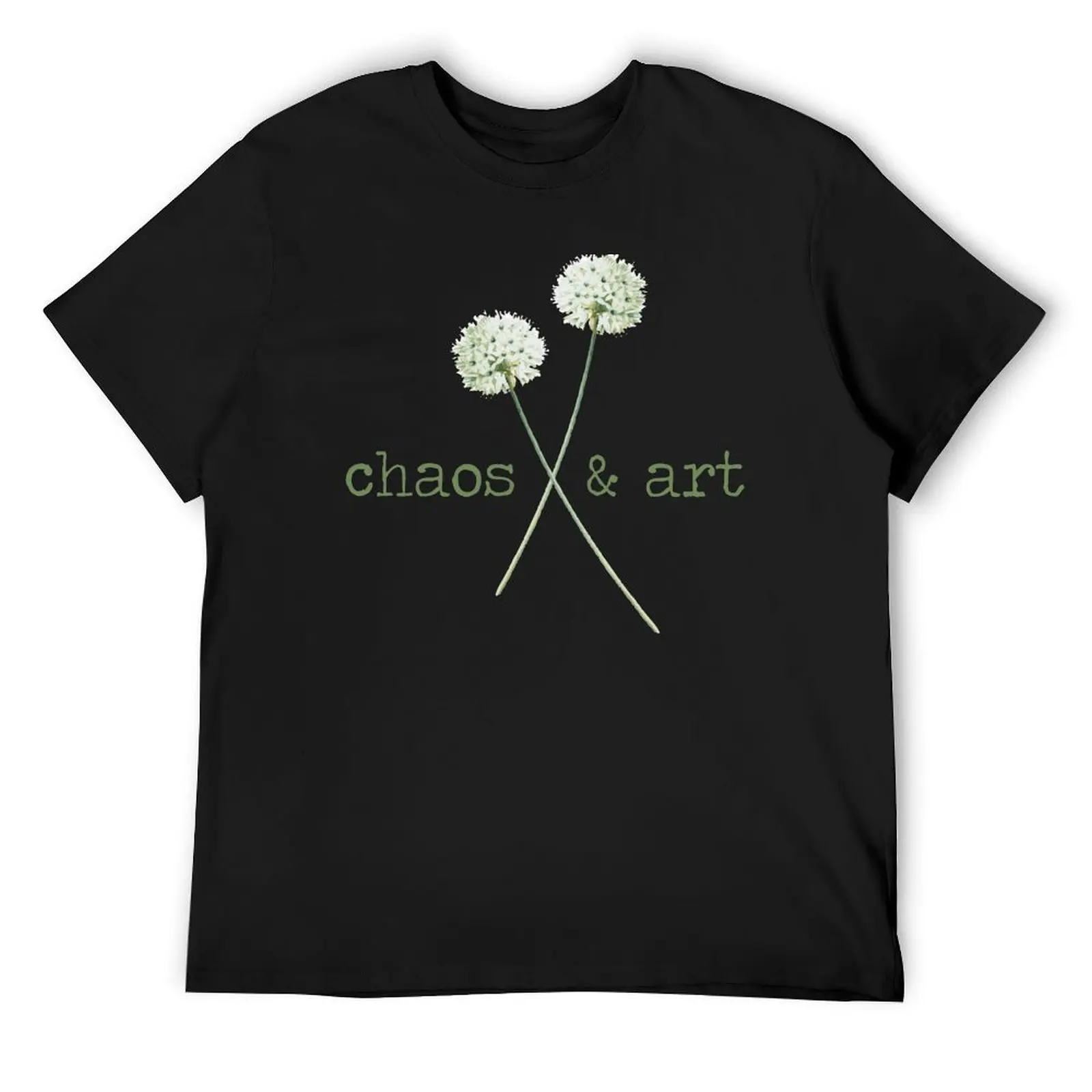 DK Chaos _amp_ Art Dandelion T-Shirt tops anime blue archive cotton graphic tees men graphic t shirts