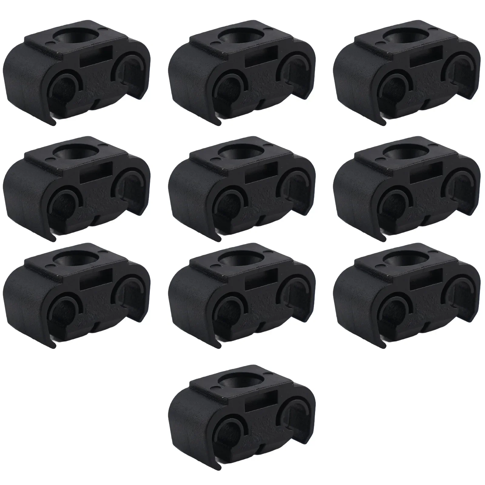 Double Brake Line Clips Grampos, Seguro e Confiável, Fácil Instalação