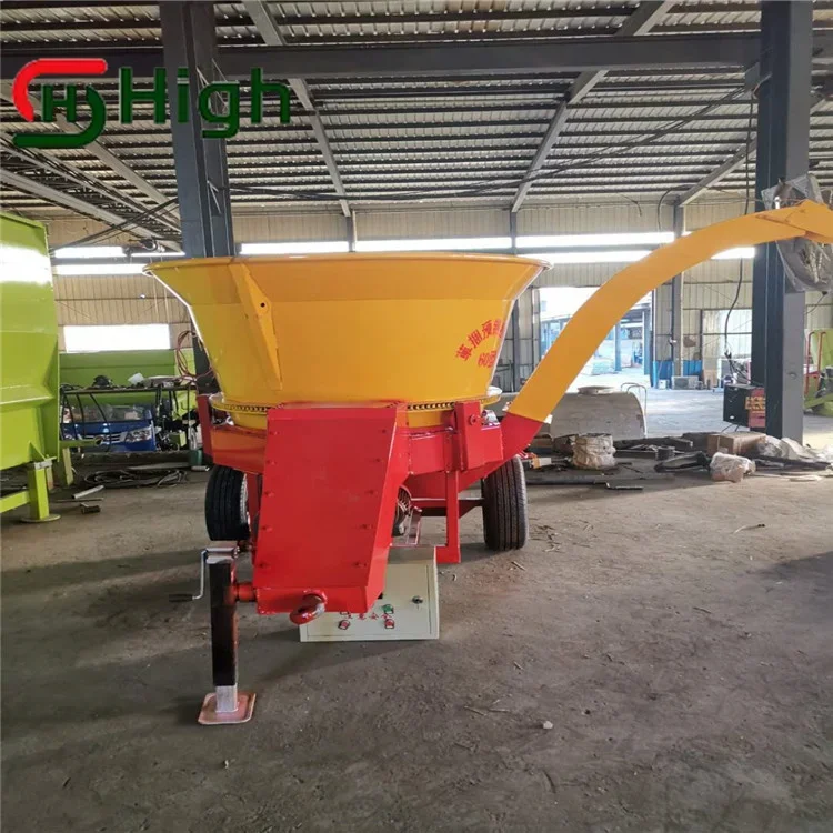 Large Scale Corn Straw Dry Wet Grass Cutting Kneading Machine Automatic Feeding Crusher Dual-Purpose Cattle Sheep Breeding Farm