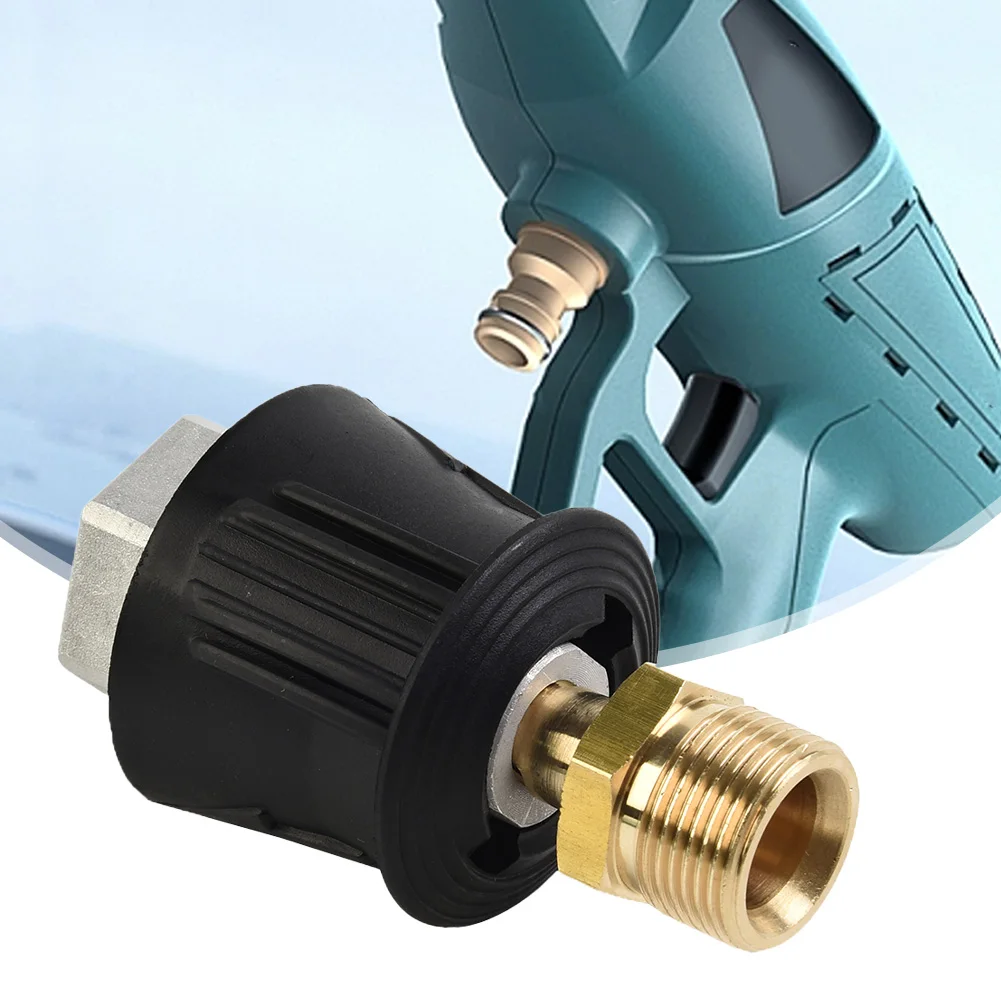 Converter Hose Connector Faucet Conversion For K Series M22 Threaded Outlet M22 Solid Brass Washer Hose Adapter Extension Pipe