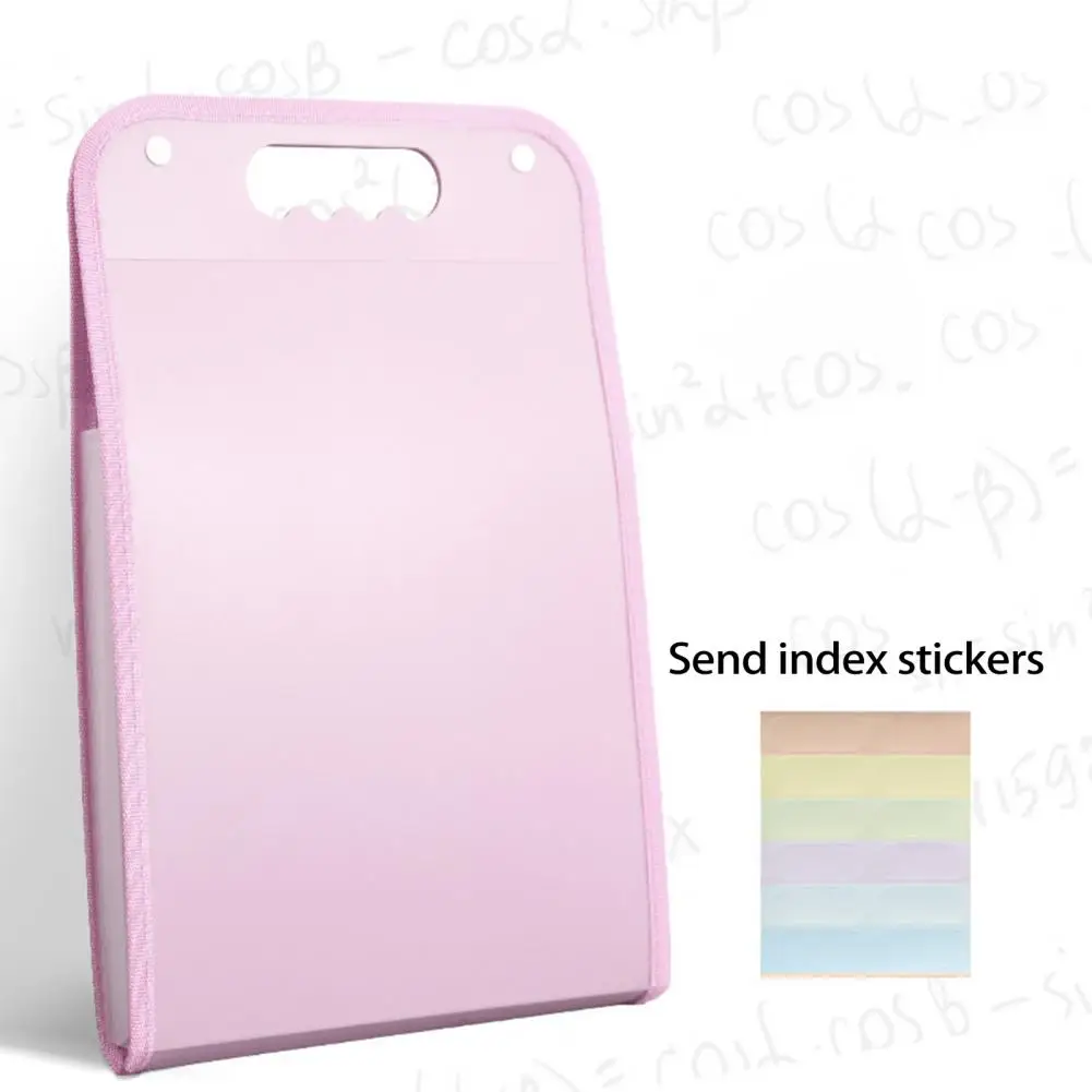 File Organization Waterproof File Students Test Paper Accordion File Holder Office Supplies