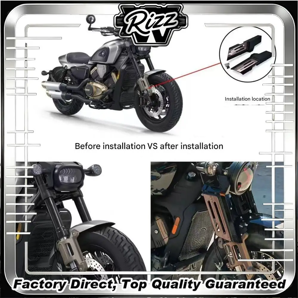 【Factory Direct】For QJMOTOR Flash 600 Rear Shock Mounting Kit - Front Shock Absorber Cover / Shock Absorber Protection Cover