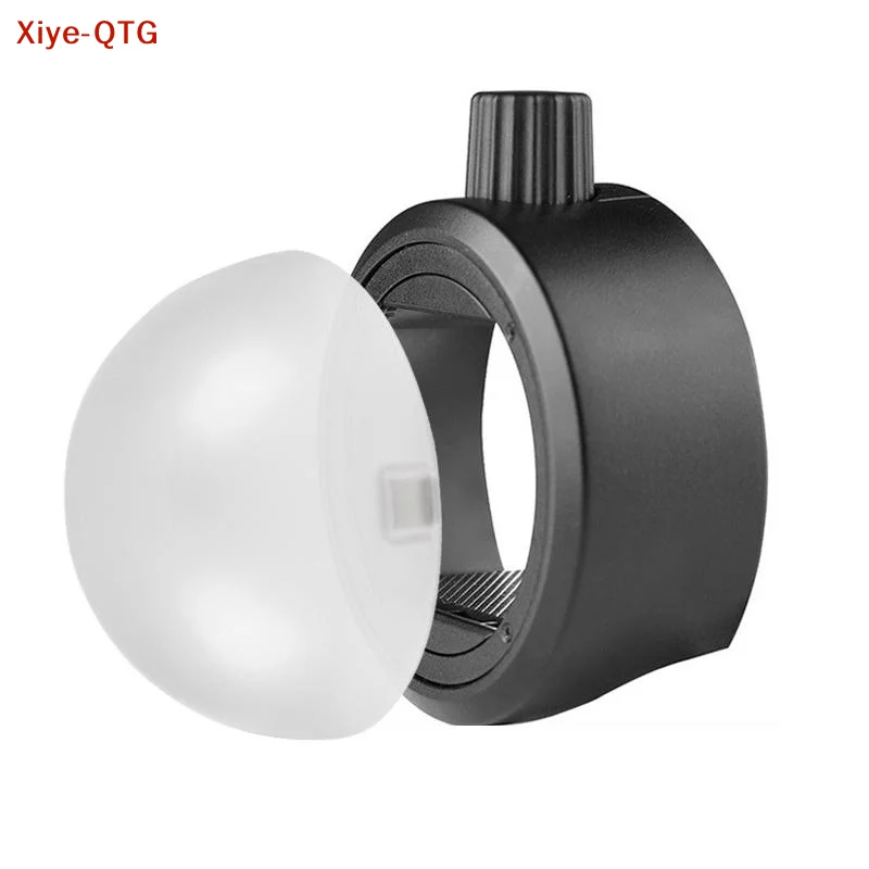 *1Set For V1 Round-Head Flash/for AD200/AD200Pro/for Flash Series V1/S-R2 Spare Part AK-R11 Magnetic Dome Diffuser Replacement