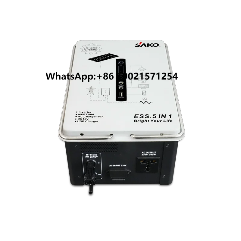 

Sako in Stock Alpha ESS All-In-One Build in Lithium Battery 500W Inverter 1Kw Home Energy Storage System