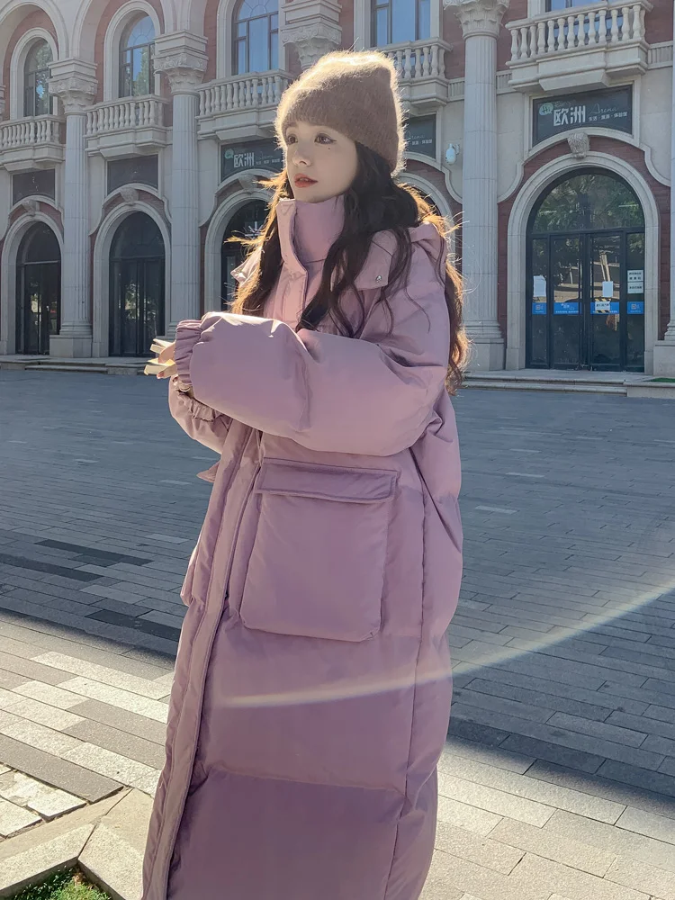 Koreanischen Stil unten Baumwolle Gefütterte Jacke frauen Mid-Länge Winter Neue Verdickt Puffer Jacke Baumwolle-Gepolsterte jacke