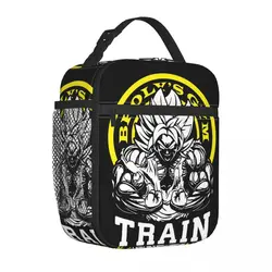 Broly's Gym Train Insaiyan Insulated Lunch Bag High Capacity DBZ dragon ball Reusable Cooler Bag Tote Lunch Box Office Picnic