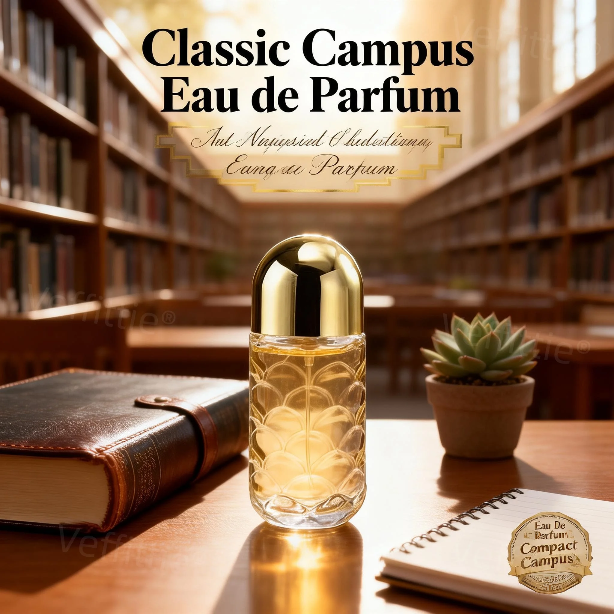 

Urban Daily Crisp Spicy Eau De Toilette, Golden Cap Bottle, City Commute Wear, All Day Fresh, Light Woody Scent for Office Days