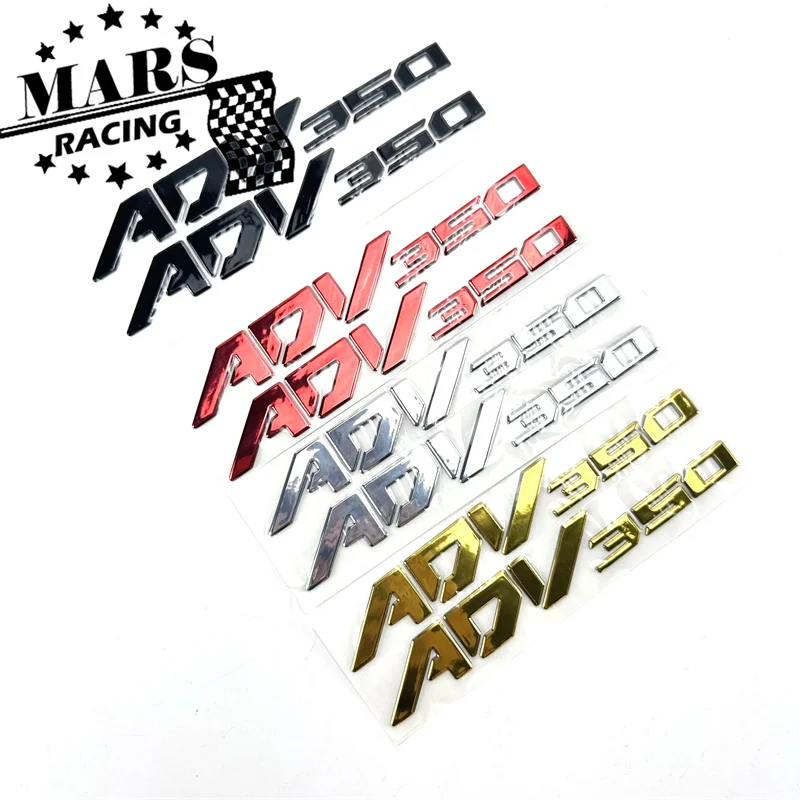 

For HONDA ADV350 adv350 Motorcycle Decals Stickers Emblem Badge 3D Decal Raised Tank Wheel Tank Decals Applique Emblem