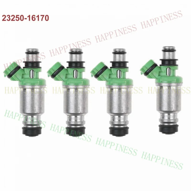 RP+   4X Fuel Injector 23250-16170  For 1996-2001  TOYOTA CORONA 1.6L RHD 4AFE