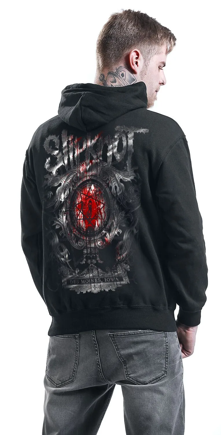 เสื้อฮู้ดดี้ New Des Moines _ Slipknot รุ่นปี 2026 คอลเลคชั่นฤดูใบไม้ร่วง-ฤดูหนาว ดีไซน์หรูหราสำหรับทั้งผู้ชายและผู้หญิง สไตล์ Y2k