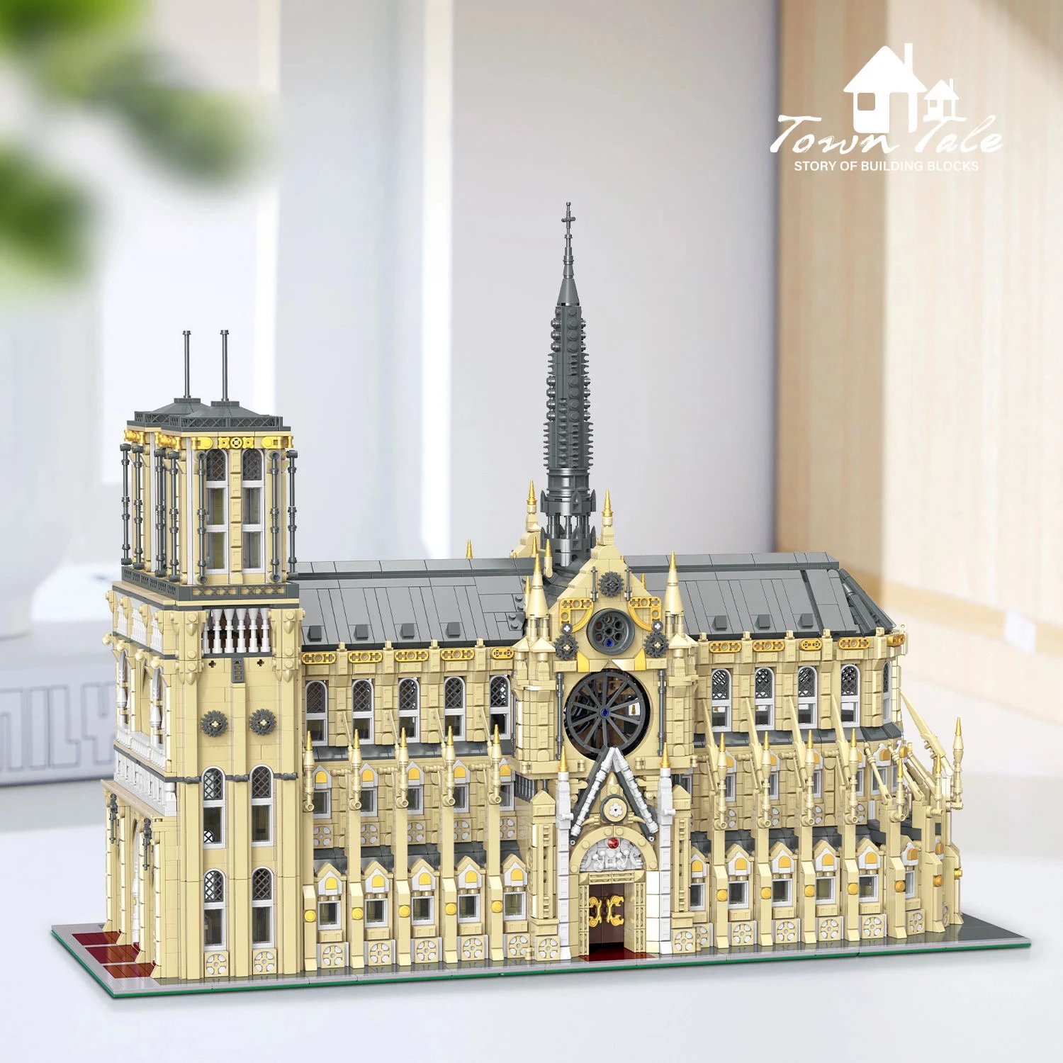 Bloques de construcción de Notre Dame de París para niños, modelo arquitectónico clásico del mundo, Kits de ladrillos MOC, juguetes de montaje difíciles, regalos para niños, 8225 piezas