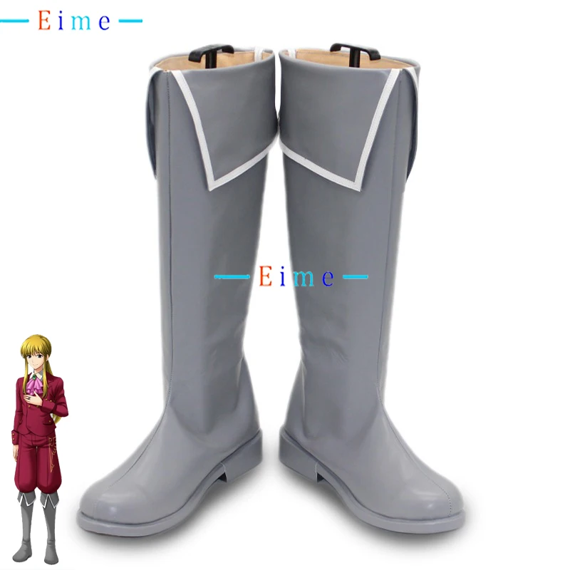 Lion Cosplay Shoes Ushiromiya Rion Cosplay Props Anime Accessories PU Shoes Halloween Carnival Boots Custom Made