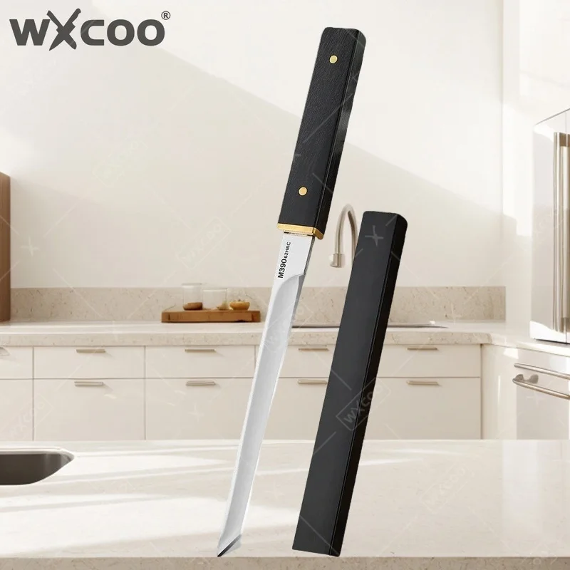 

WXCOO Kitchen Utility Knife Stainless Steel High Hardness Meat Cleaver Fruit Peeling Kitchen Knives Cooking Wood Handle