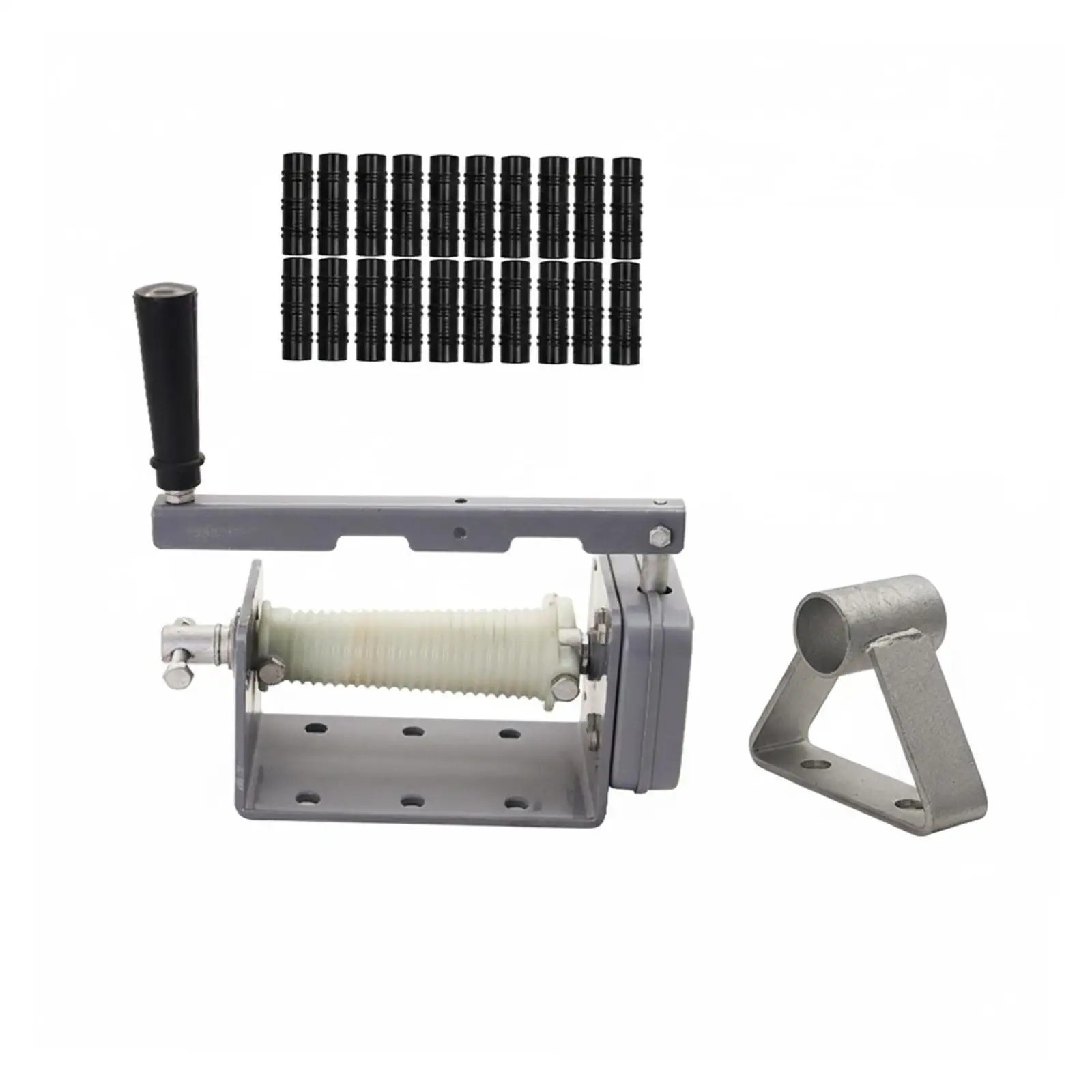Greenhouse Film Roll up Top Opening Ergonomic Machine Hand Crank Winch Device for Greenhouses Farms Duck Houses Agricultural