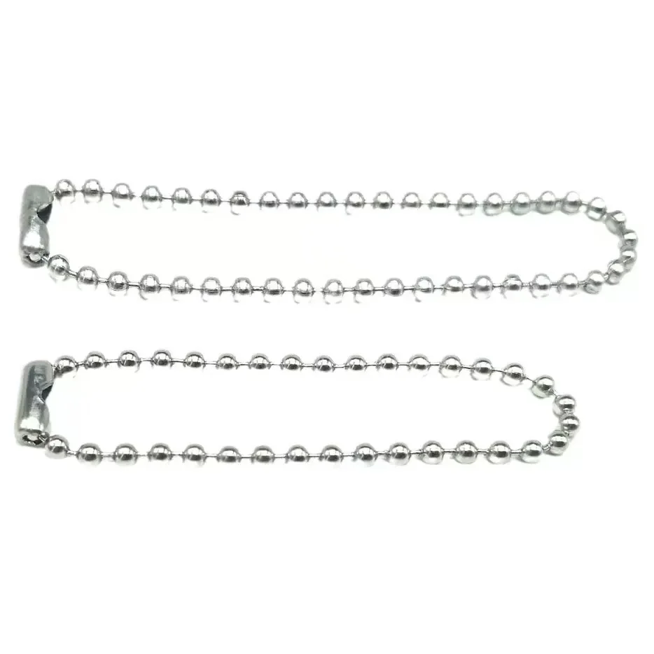 10 قطعة سلسلة من الخرز الكروي المعدني تمديد DIY بها بنفسك علامة الكلب المفاتيح اليد التسمية موصل العثور على المجوهرات صنع لوازم الاكسسوارات