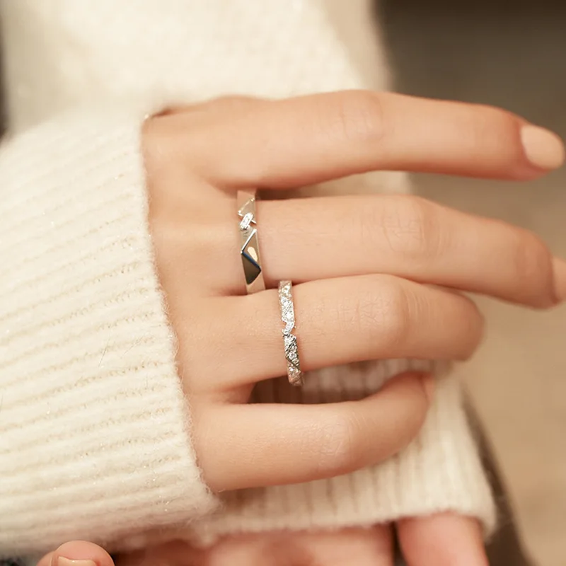 real-s925-sterling-silver-aneis-de-casal-para-mulheres-ajustavel-leve-luxo-joias-finas-para-casamento-ouro-rosa-presente-menina