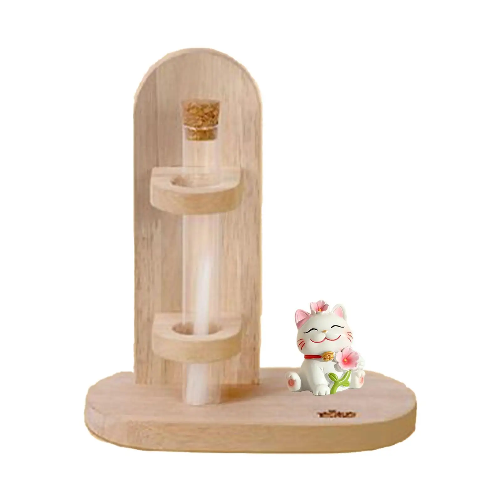 

Pet Keepsake Box Gift Wood Cats Whisker Collector for Pets Puppy Dogs Style B