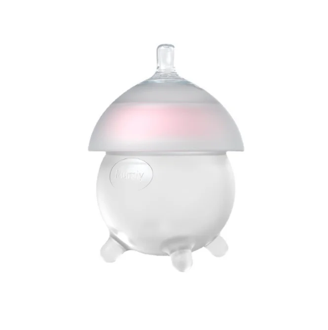 New Design Baby Simulation Nipple Bottle Child Weaning Mamadeira Nano Silver Silicone Sterilization 280ml 9oz Baby Bottle