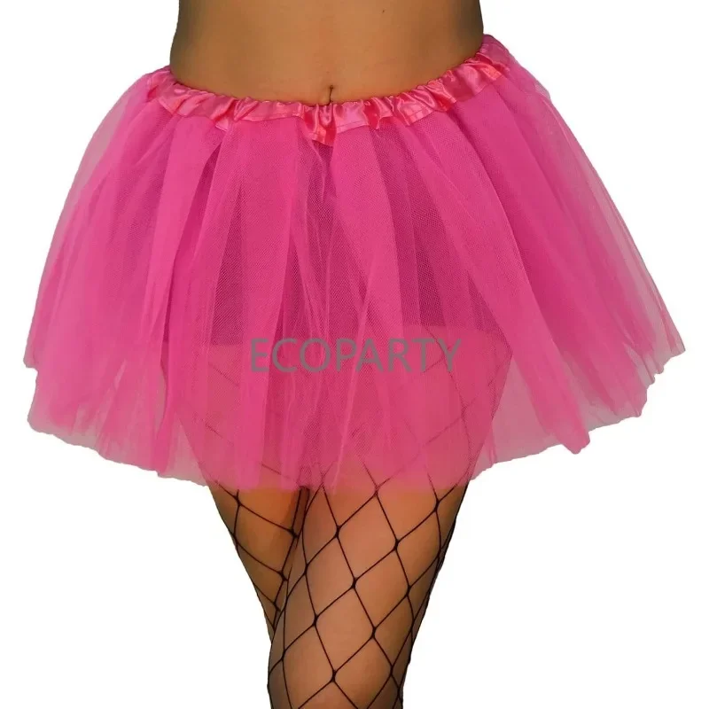 Tutu Skirts for Women 3 Layers Girls Halloween Costume Adult Party Favor Dance Tulle Skirts