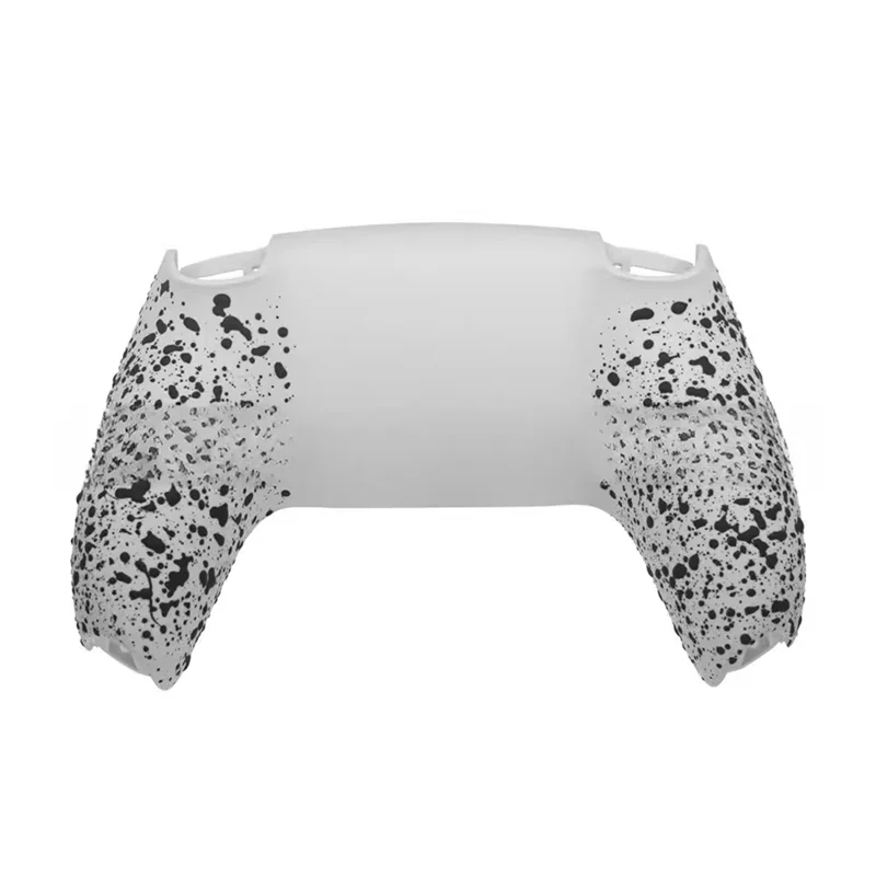 A32T-DIY Soft Touch Rear Bottom Shell For PS5 Joystick Game Controller Parts Non-Slip Back Housing