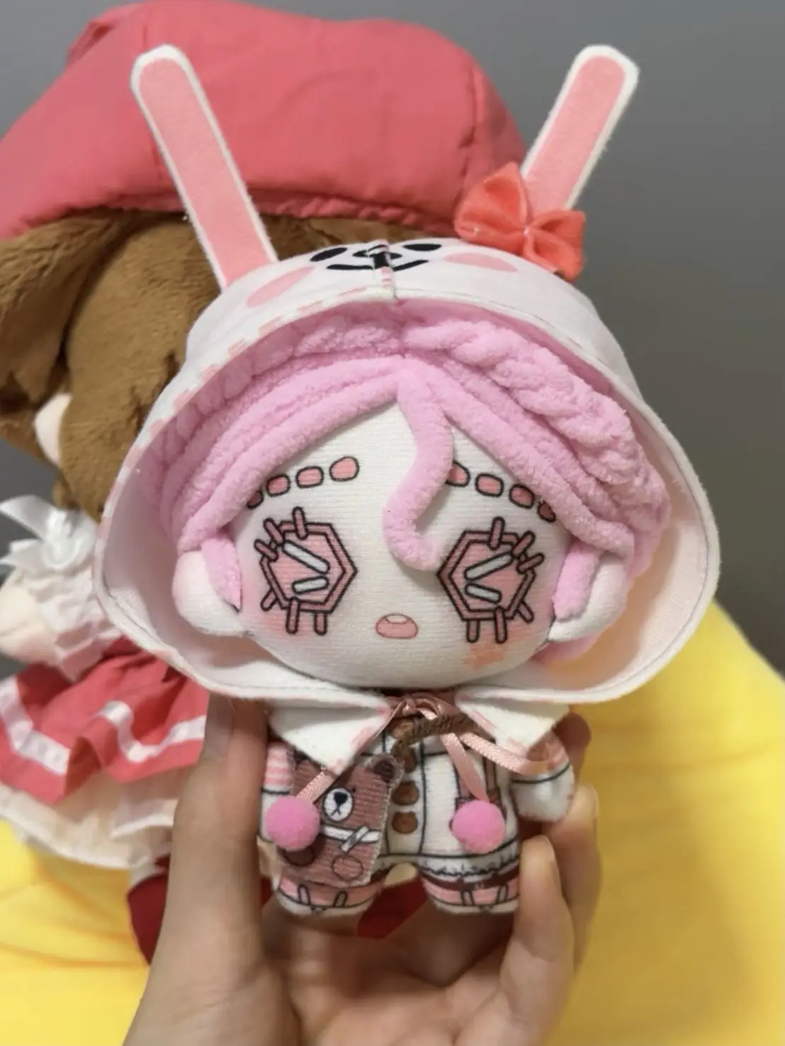 

Identity Ⅴ Melly Plinius 10cm Cute Plush Doll Cartoon Cotton Starfish Body Pendant Keychain Stuffed Toys Plushie Gift