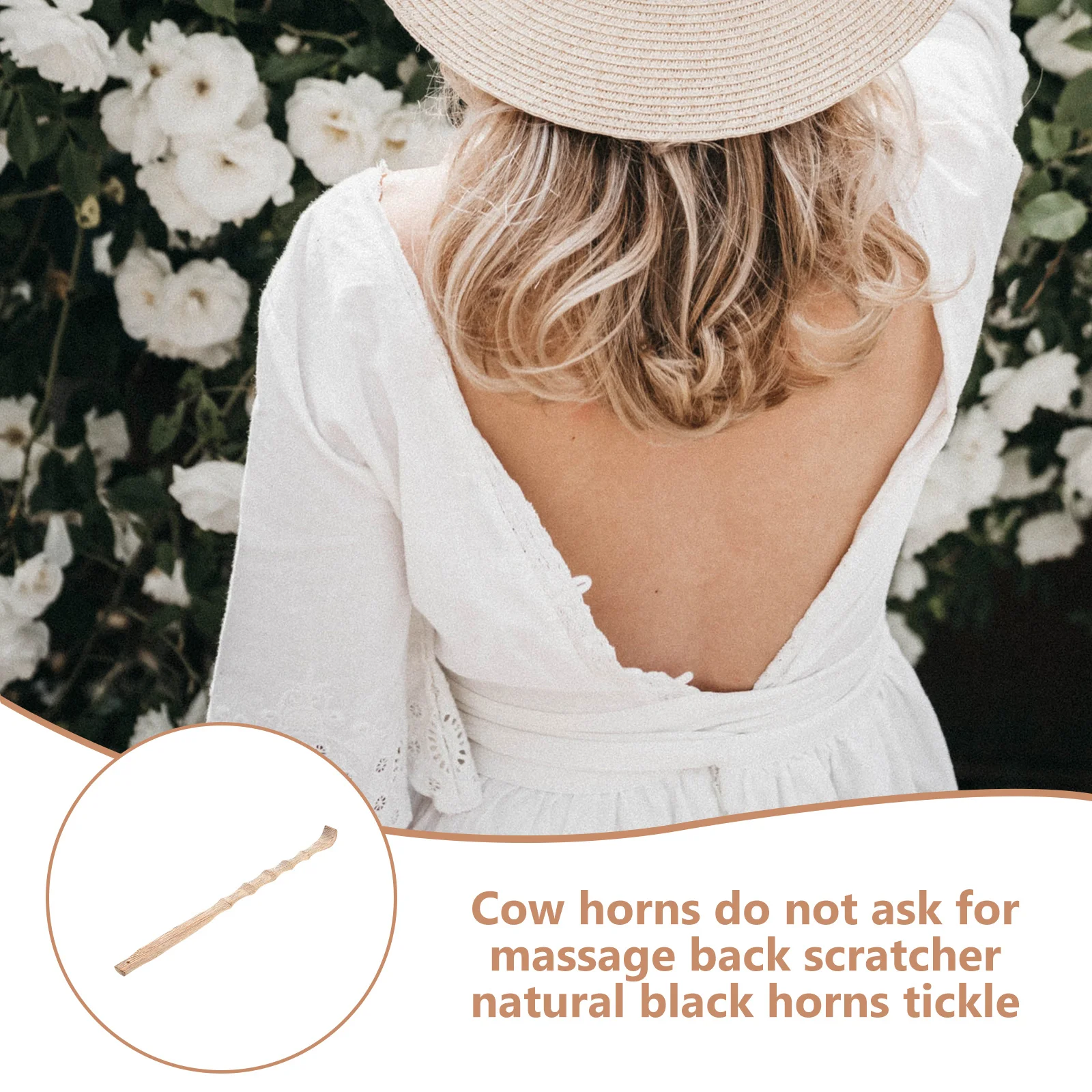 

Wooden Back Scratcher Long Practical Skin Itching Stick Durable Lightweight Back Itching Relief Tool Easy Carry