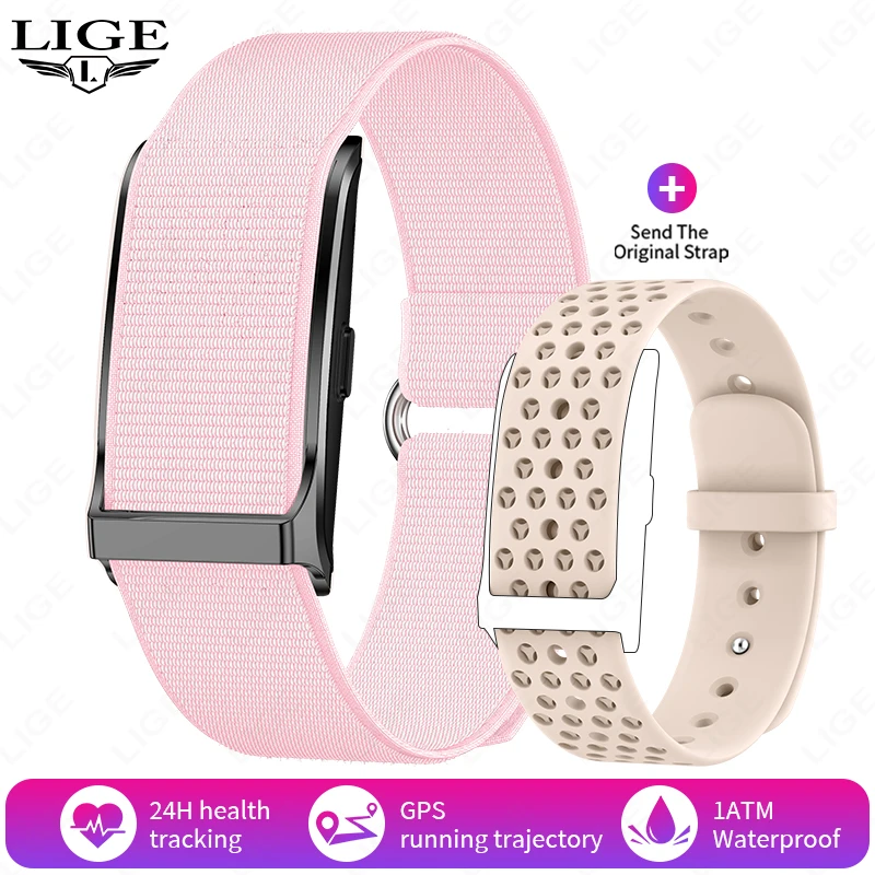LUIK Geen Scherm Smart Horloge Heren Sport Buiten Fitness Hartslagmeter 1 ATM Waterdicht Nieuwe Smartwatch Voor Andrio IOS 2025