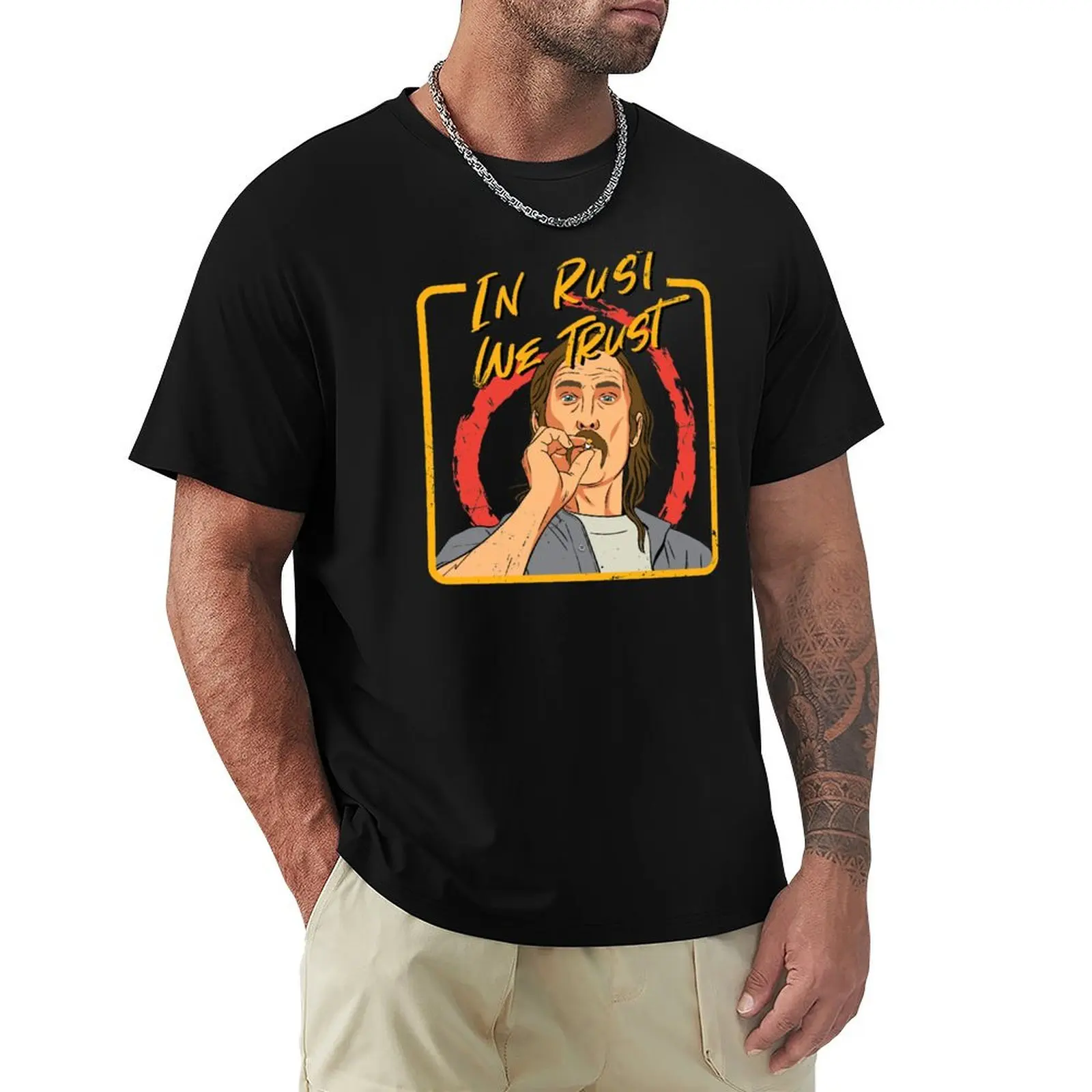 Rust Cohle T-Shirt Moisture Wicking Quick Dry Tee